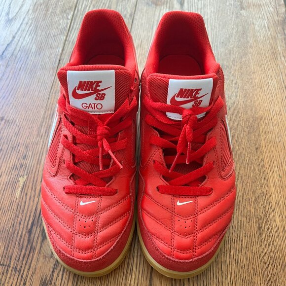 NIKE SB GATO RED/WHITE US 10.5